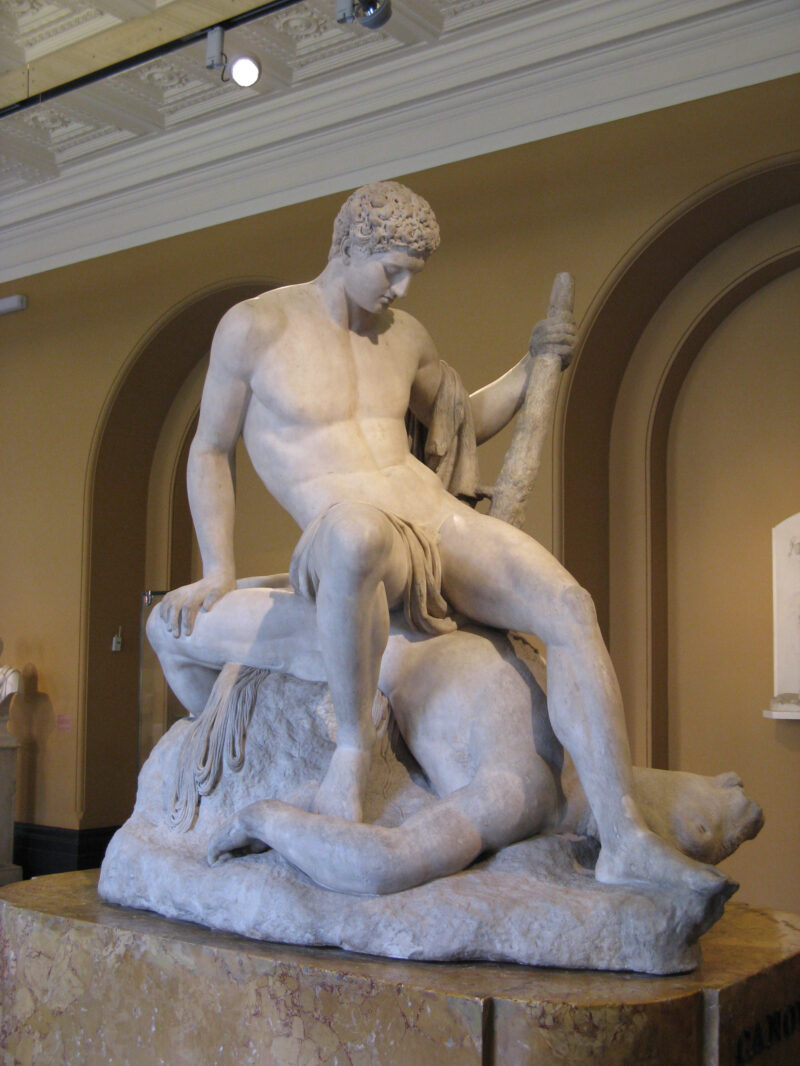 Antonio Canova Theseus and the Minotaur Victoria and Albert Museum